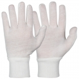 Knitted Wrist Cotton Interlock Gloves