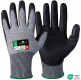 Mixed Fibres and Polyurethane Coating Cut Resistant Gloves Protector
