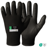 Special Vinyl/PVC Foam Coating Assembly Winter Gloves Black Diamond